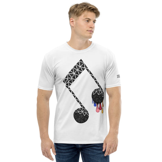 Dripping Music Note Unisex Tee