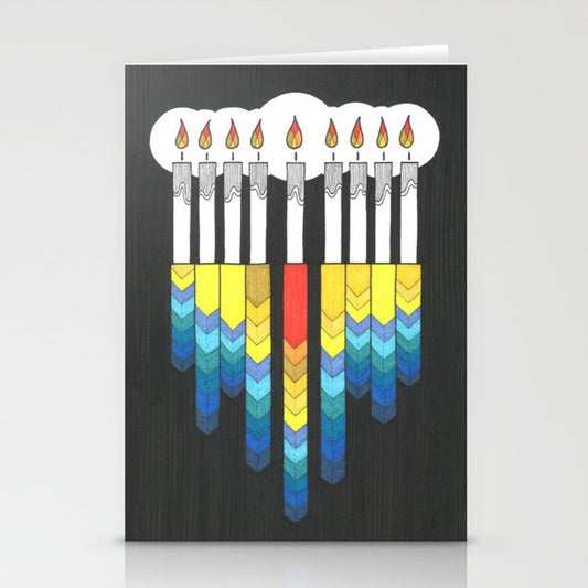 Menorah Holiday Card