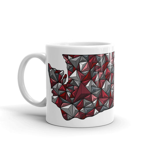 Washington State - Geometric WSU - Glossy Mug